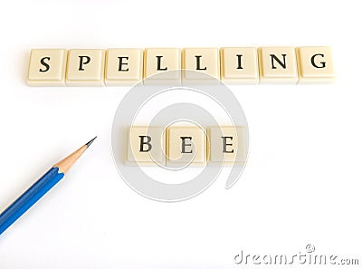 Spelling Bee Stock Photo