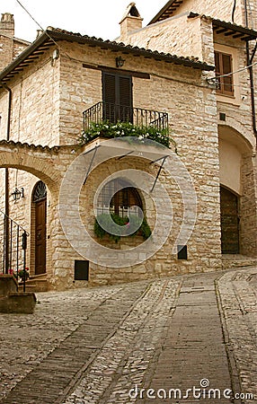 Spello, Italy Stock Photo