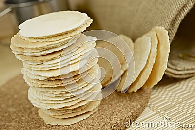 Spelt Flour Cookies Stock Photo