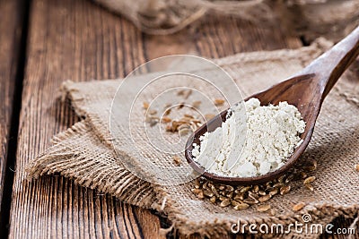 Spelt Flour Stock Photo