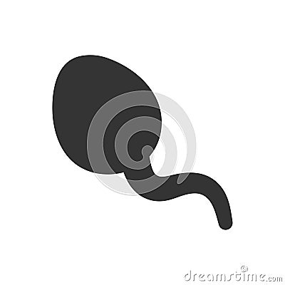 Sperm Icon Vector Illustration