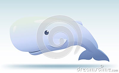 Sperm whale Vector Illustration