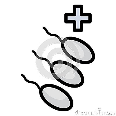 Sperms Isolated Vector icon which can be easily modified or edit Vector Illustration