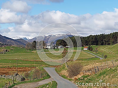 Spey valley, west of Laggan, Scotland Stock Photo