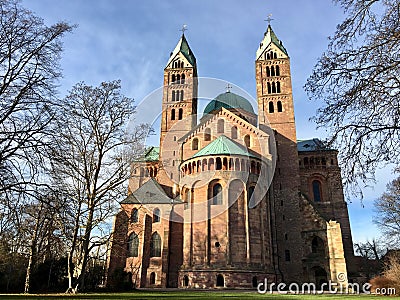 Speyer Cathedral, Germany Stock Photo