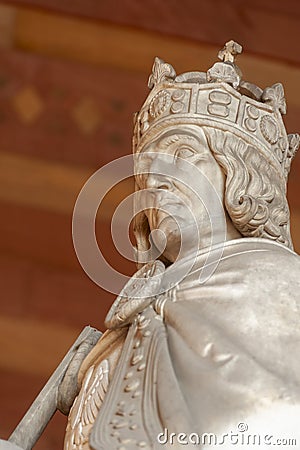 Cenotaph for Rudolf von Habsburg in Speyer Cathedral. Region Palatinate in Germany Editorial Stock Photo