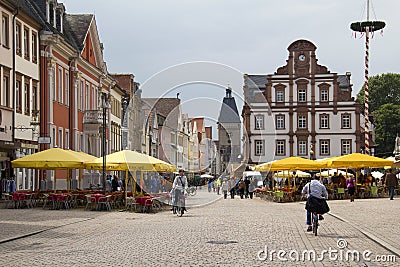 Speyer main street, Germany Editorial Stock Photo