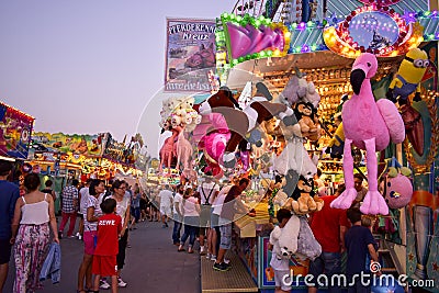 Speyer, Rhineland-Palatinate, Germany - July 14, 18Carnival Fair Editorial Stock Photo