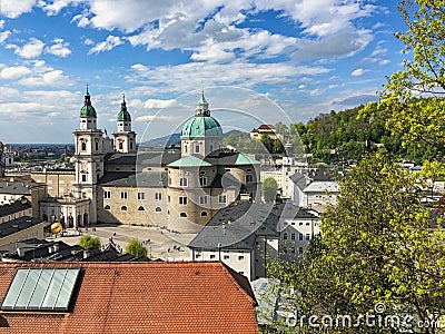 the Sphaera in Salzburg in Austria Stock Photo