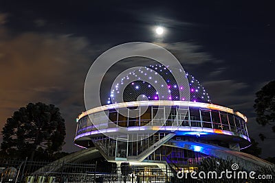 The sphere architecture of the Galileo Galilei planetarium in Buenos Aires, Argentina Editorial Stock Photo