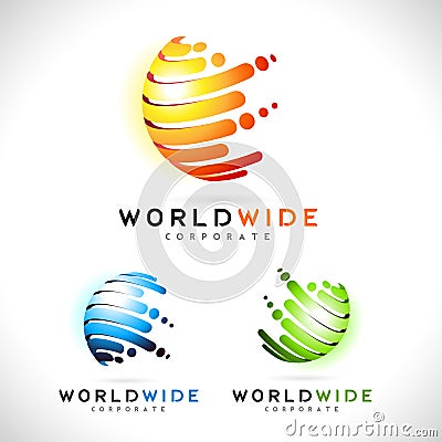 Sphere Business Logo Vector Vector Illustration