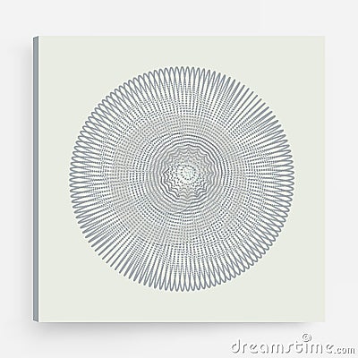 The sphere consisting of points. Global digital connections. Technology concept. Array with dynamic particles. 3D grid design. Vector Illustration