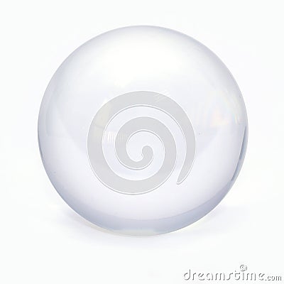 Sphere glass ball Stock Photo