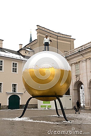 Sphera in Graz Editorial Stock Photo