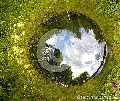 Sphere world Stock Photo