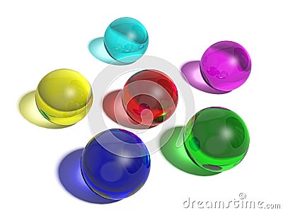 Spheres Stock Photo