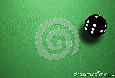 Spheric dice Stock Photo