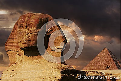 Sphinx Stock Photo