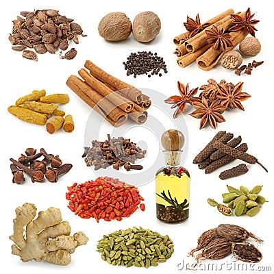 Spice collection Stock Photo