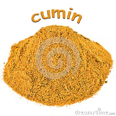 Spice - cumin Stock Photo