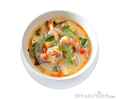 Spicy soup Stock Photo