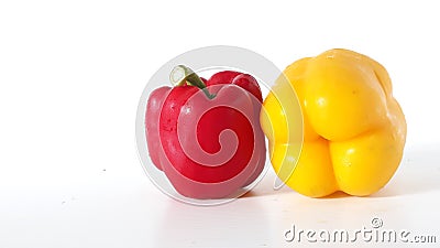 Sweet peppers, spicy vegetables and Asians used in cooking, Stock Photo