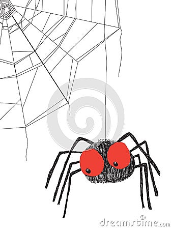 Spider Vector Illustration