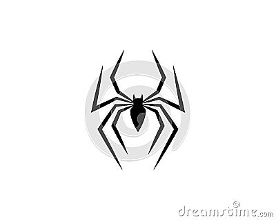 spider logo vector Vector Illustration