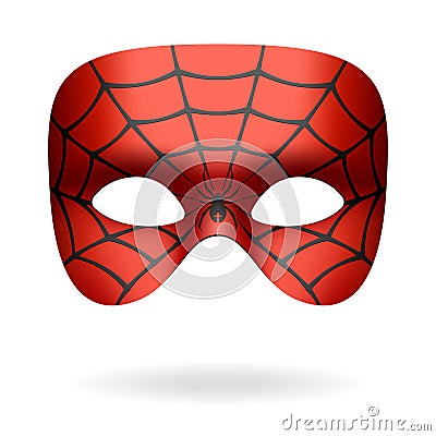 Spider mask Vector Illustration