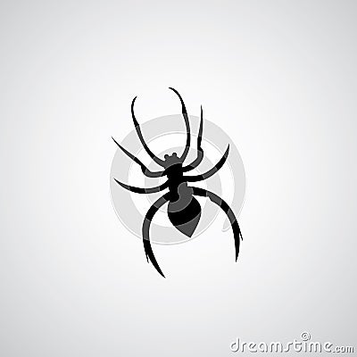 Spider symbol Vector Illustration
