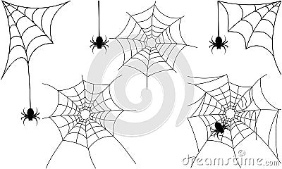 Spiderweb Vector Illustration