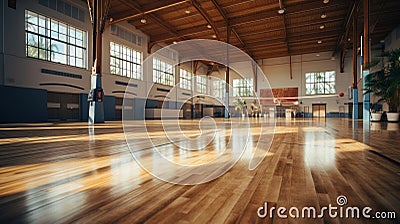 Spikes and Sets: Indoor Volleyball at its Best Stock Photo