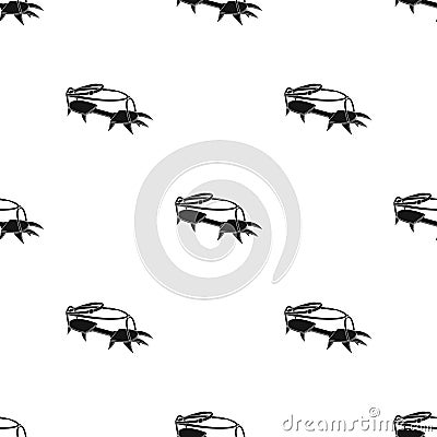 Spikes on the shoes.Mountaineering single icon in black style vector symbol stock illustration web. Vector Illustration