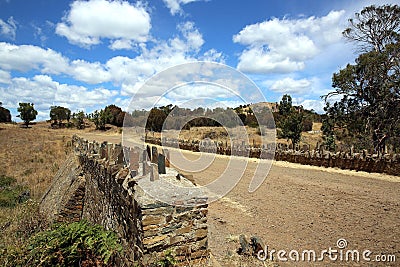 Spiky Bridge Stock Photo