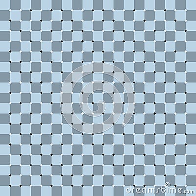 Spin, motion and optical illusion. Vector illustration of impossible shapes. Vector Illustration