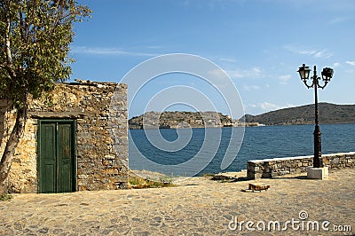 Spinalonga Stock Photo