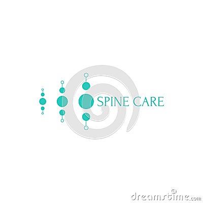 Spine diagnostic center. Vector Illustration