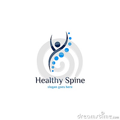 Spine Logo vector art Vector Illustration