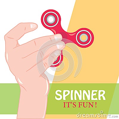 Spinner Vector Illustration