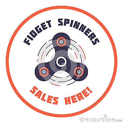 Spinner-plates copy Vector Illustration