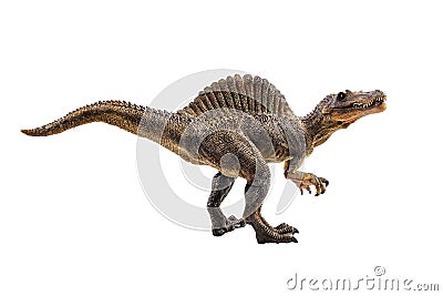 Spinosaurus ,dinosaur on white background Stock Photo