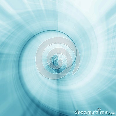 Spiral curves Stock Photo
