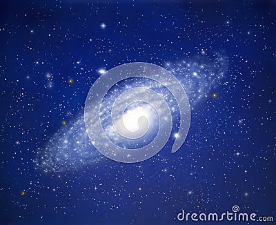 Spiral Galaxy Stock Photo