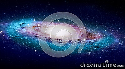 Spiral Galaxy Stock Photo