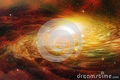 Spiral galaxy Stock Photo