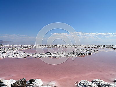 Spiral Jetty inner circles Editorial Stock Photo