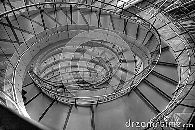 Spiral staircase Stock Photo