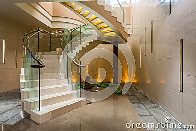 Spiral staircase Stock Photo