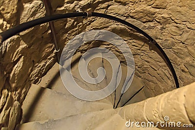 Spiral staircase Stock Photo