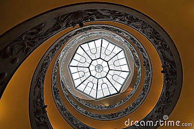 Spiral stairs Stock Photo